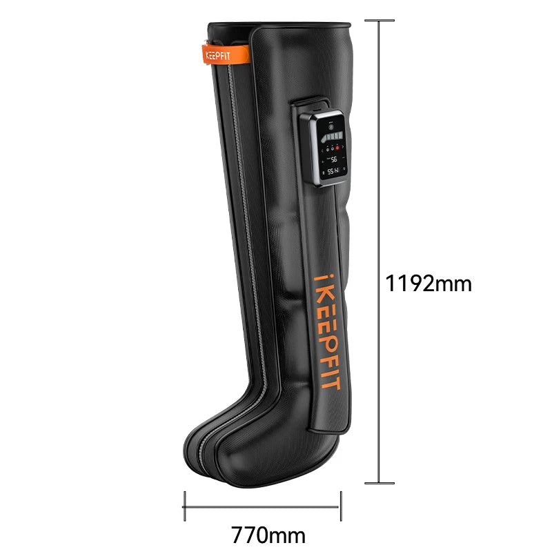 5 Chambers Electric Sports Recovery Air Compression Boots Massage Therapy Leg Massager Physiotherapy Massage Machine