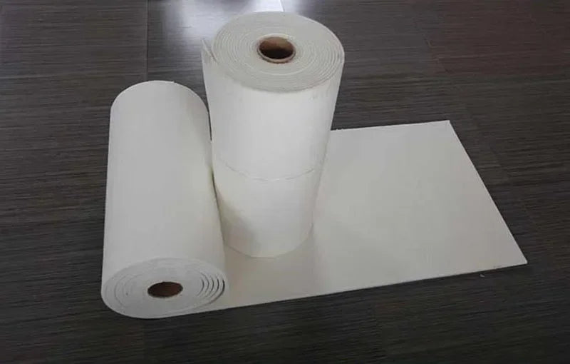 Papel de fibra cerámica, junta de sellado de alta temperatura, papel de fibra de silicato de aluminio resistente a altas temperaturas, varios tamaños