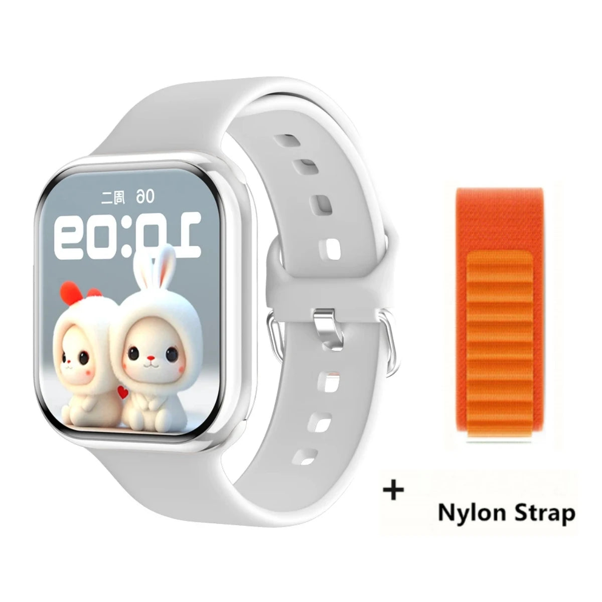 Smartwatch Series X con Llamadas Bluetooth, NFC, Monitoreo de Sueño y Presión Arterial, Carga Inalámbrica, Compatible con Android y iPhone
