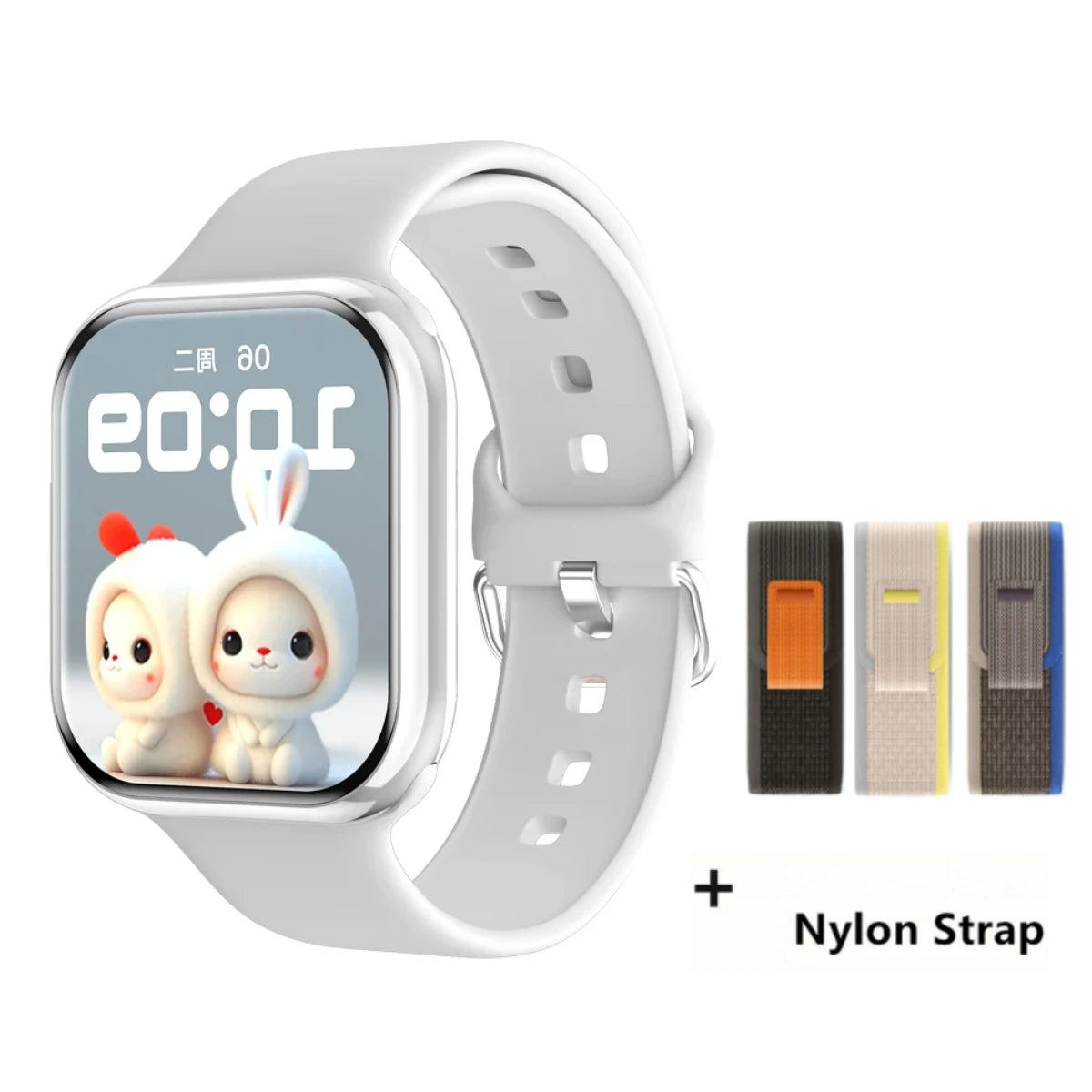 Smartwatch Series X con Llamadas Bluetooth, NFC, Monitoreo de Sueño y Presión Arterial, Carga Inalámbrica, Compatible con Android y iPhone
