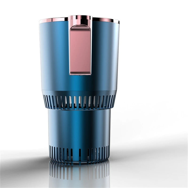 Enfriador más cálido de 12V, taza inteligente de refrigeración y calefacción para coche, portavasos con pantalla de temperatura 2 en 1 para agua, café y bebidas para coche