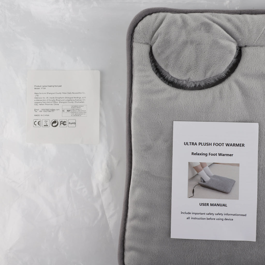 Cojín Térmico para Pies con Masaje y Control de Temperatura

🔥 Calor, confort y relajación para tus pies en cualquier momento del día.
