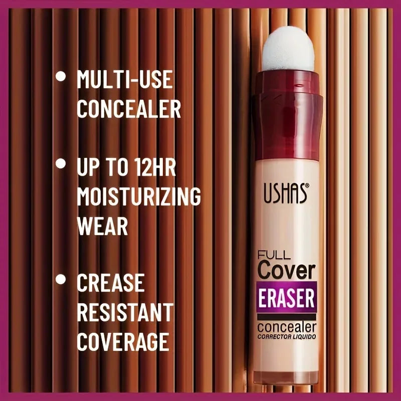 Corrector de cabeza de esponja para ojeras, lágrimas, pecas, acné, ojeras, pigmentación y manchas, crea un Natural, nuevo