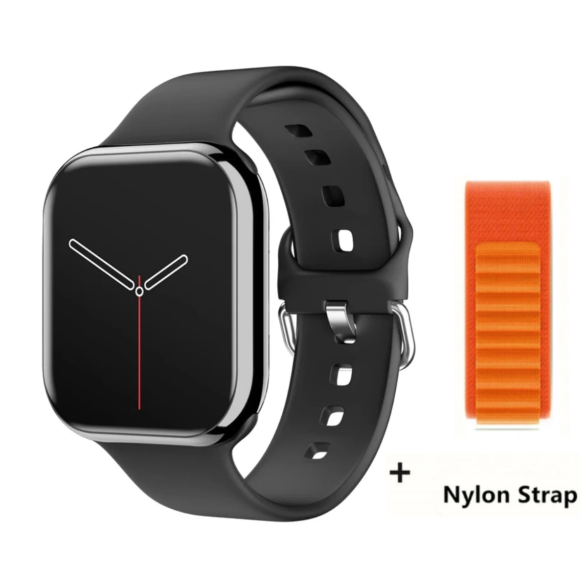 Smartwatch Series X con Llamadas Bluetooth, NFC, Monitoreo de Sueño y Presión Arterial, Carga Inalámbrica, Compatible con Android y iPhone
