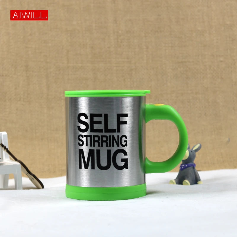 5 colores Lazy Tazas auto agitador taza de café inteligente de acero inoxidable Tazas Copos Inox taza de té