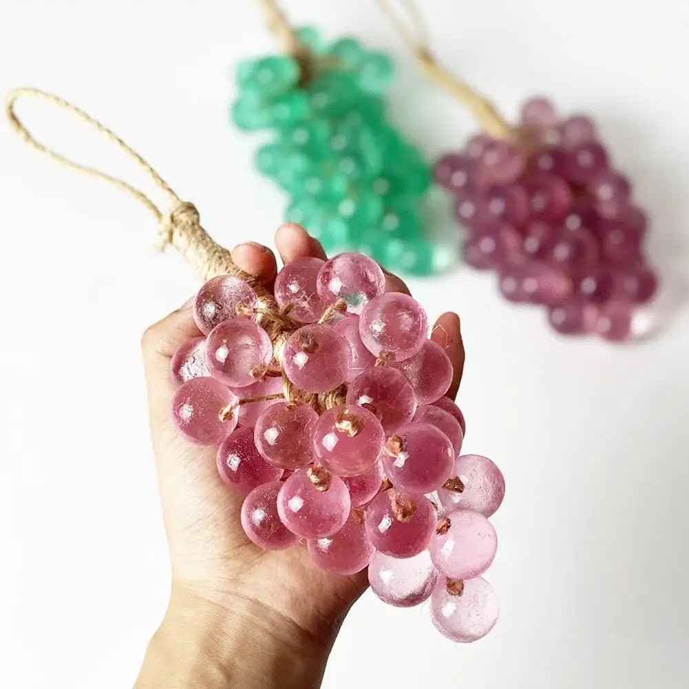 Jabón de uva hecho a mano con cuerda, jabón de uva, jabones aromáticos decorativos para lavarse las manos, baño, regalo de aire fresco para hombres y mujeres