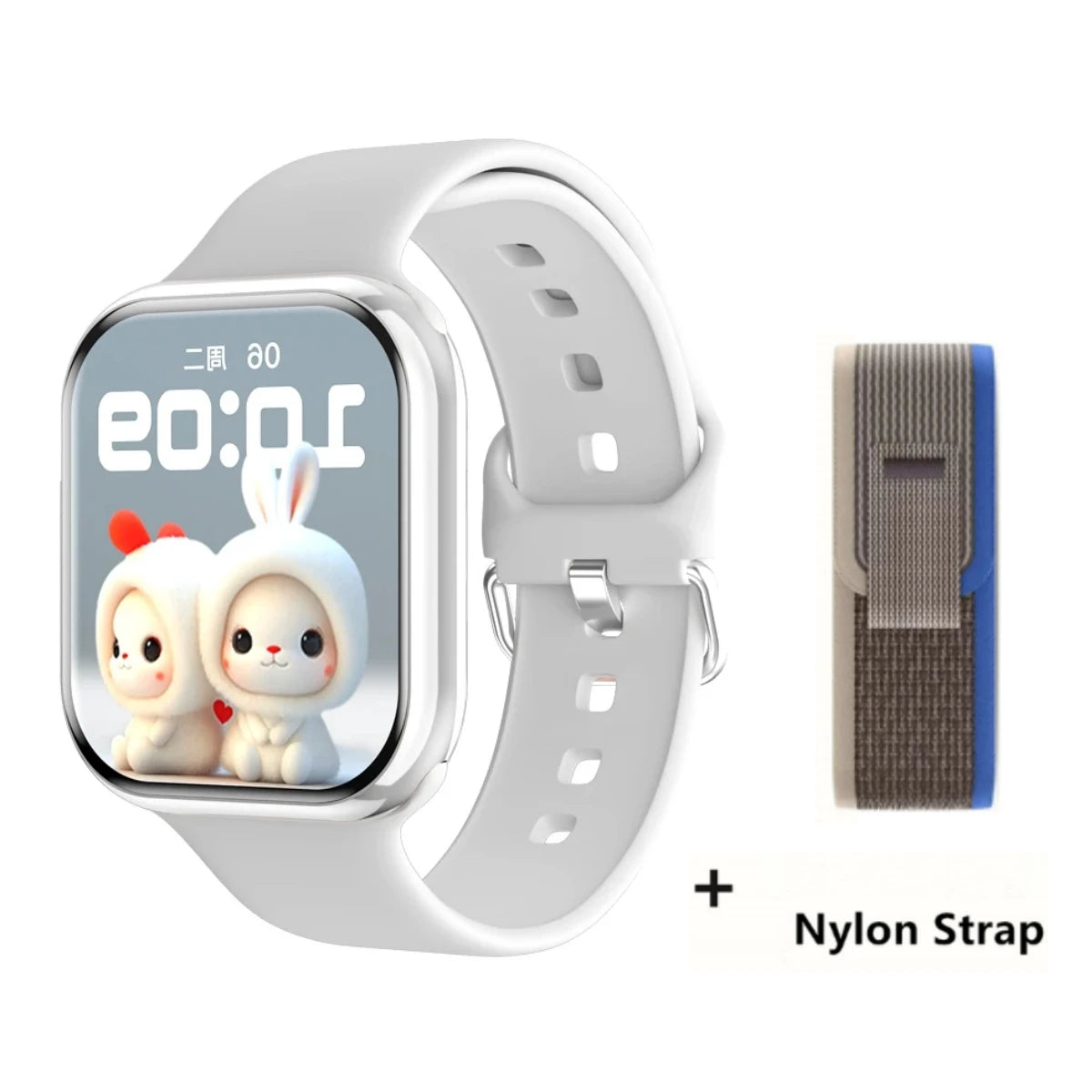 Smartwatch Series X con Llamadas Bluetooth, NFC, Monitoreo de Sueño y Presión Arterial, Carga Inalámbrica, Compatible con Android y iPhone
