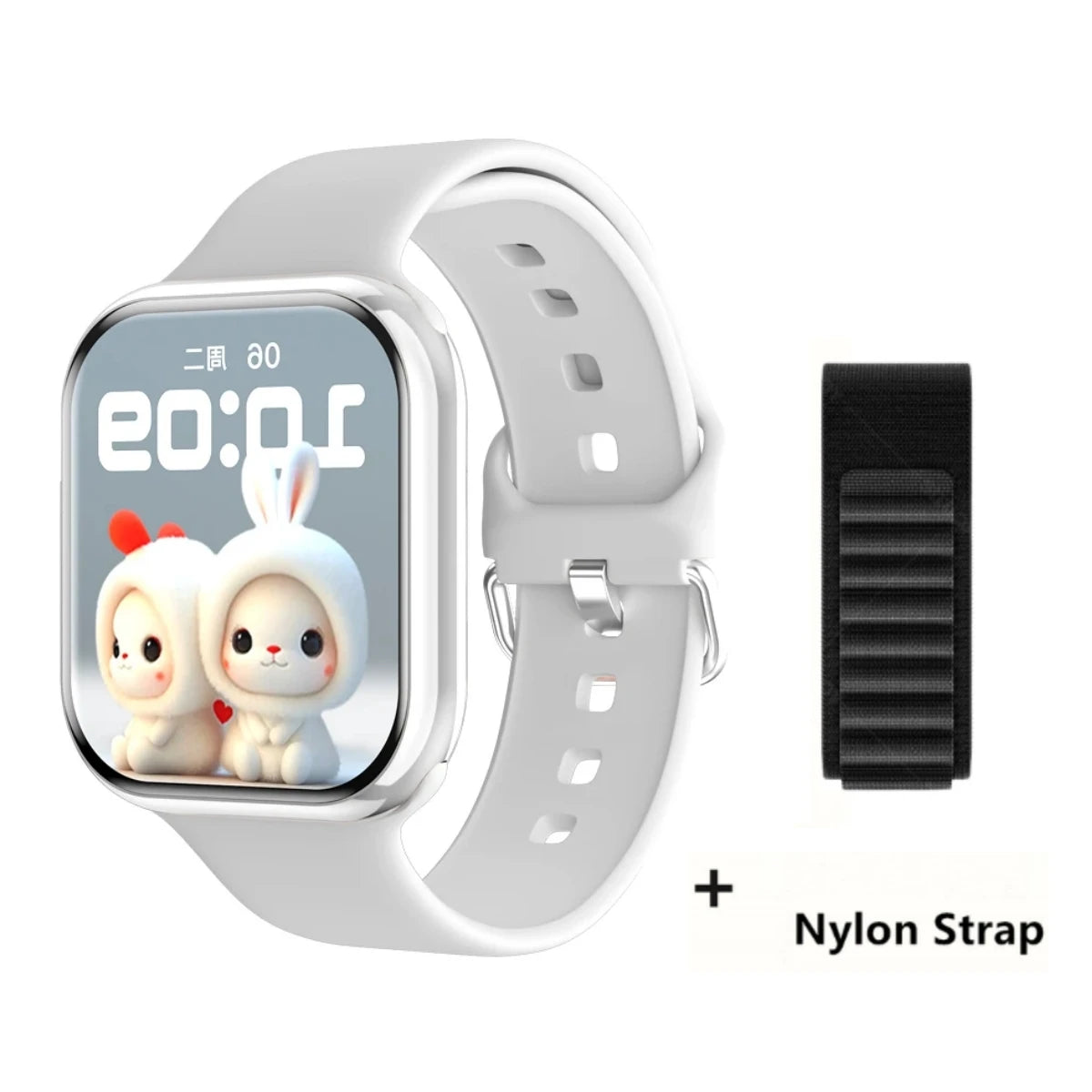Smartwatch Series X con Llamadas Bluetooth, NFC, Monitoreo de Sueño y Presión Arterial, Carga Inalámbrica, Compatible con Android y iPhone