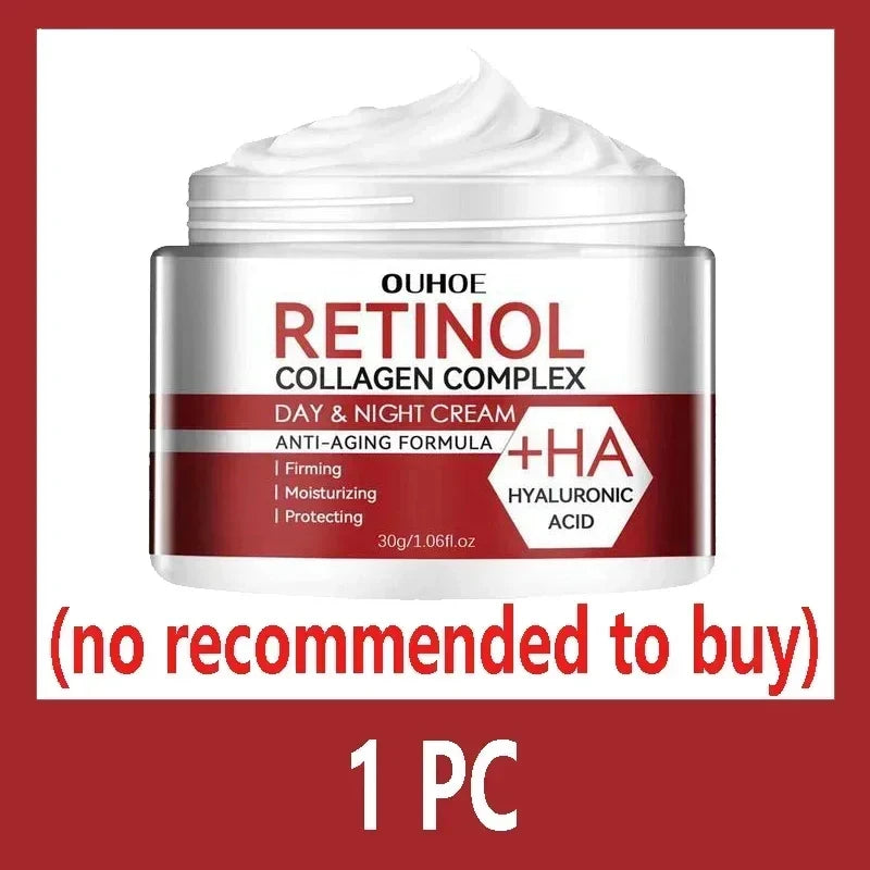 Crema hidratante facial Crema de noche y día Reduce las líneas finas para mujeres