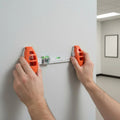 Herramienta de Nivelación para Colgar Cuadros, Regla de Alineación Precisa, Herramienta para Colgar Cuadros con Nivel, Herramienta para Colgar Marcos en la Pared, ABS Resistente