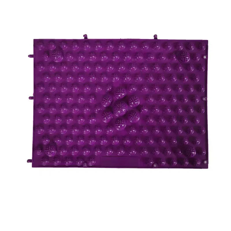 Almohadilla de masaje de pies para reflexología, cojín, almohada, estera de púas para Yoga, placa antiestrés para circulación sanguínea, estera, masajeador, placa de presión para los dedos del pie