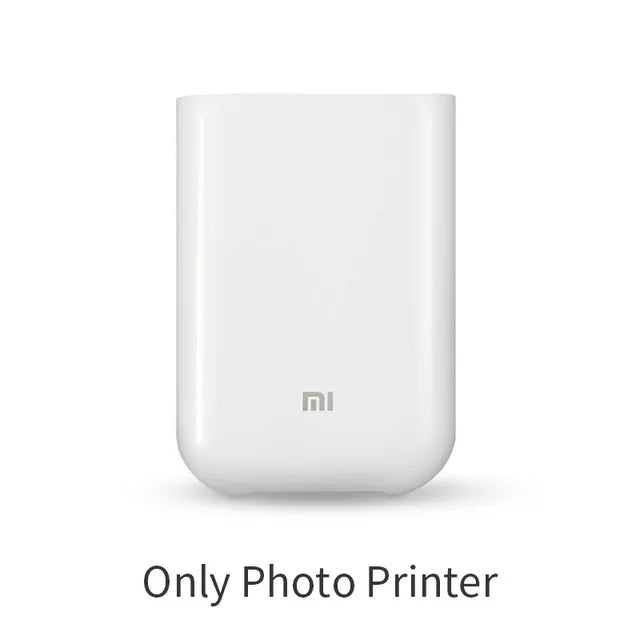 Xiaomi-impresora AR de 300dpi, Mini impresora de fotos portátil de bolsillo con bricolaje Share, impresora de imágenes de 500mAh, funciona con la aplicación Mihome