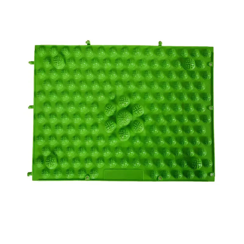 Almohadilla de masaje de pies para reflexología, cojín, almohada, estera de púas para Yoga, placa antiestrés para circulación sanguínea, estera, masajeador, placa de presión para los dedos del pie