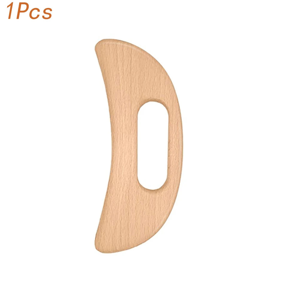 Herramientas de masaje para terapia de madera, herramienta Gua Sha de madera Maderoterapia, rodillo de masaje, taza sueca de madera, masajeador de setas, anticelulitis