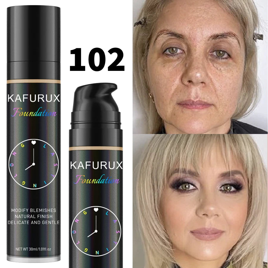 Base líquida de 8 colores, corrector efectivo, resistente al agua, resistente al sudor, maquillaje coreano, Base facial de Porfession, regalo de cosméticos