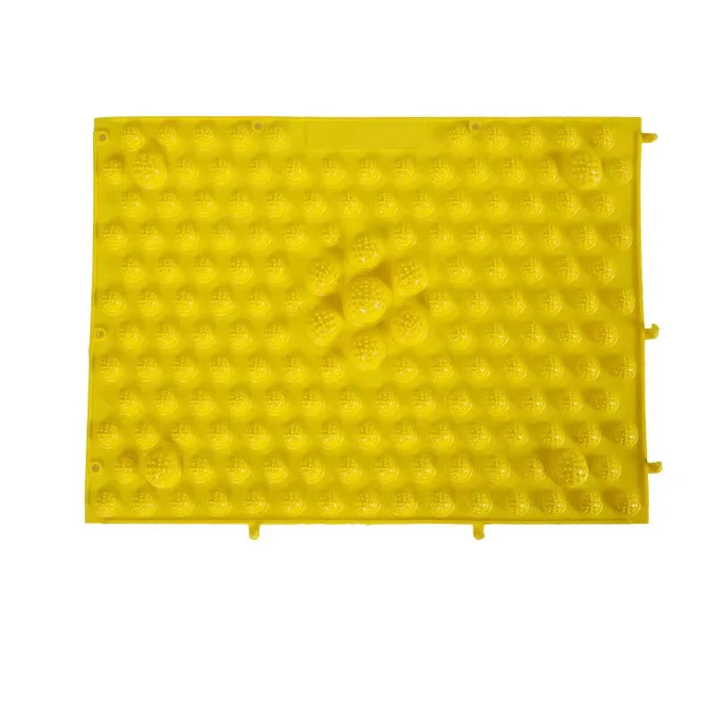 Almohadilla de masaje de pies para reflexología, cojín, almohada, estera de púas para Yoga, placa antiestrés para circulación sanguínea, estera, masajeador, placa de presión para los dedos del pie