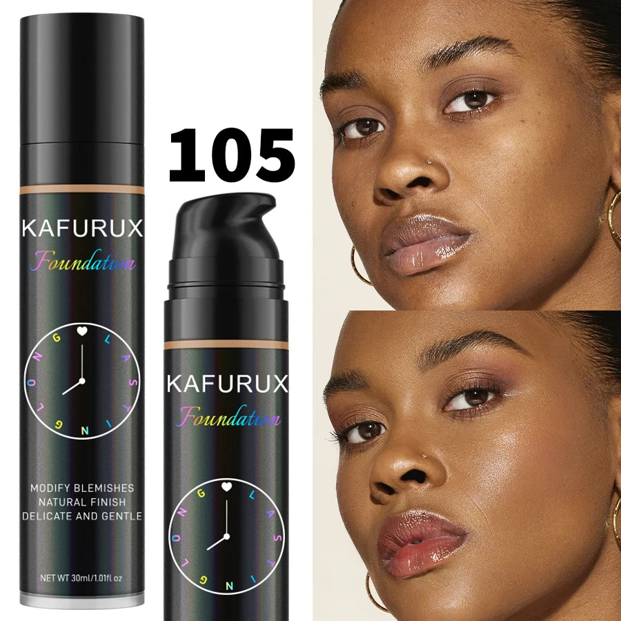 Base líquida de 8 colores, corrector efectivo, resistente al agua, resistente al sudor, maquillaje coreano, Base facial de Porfession, regalo de cosméticos