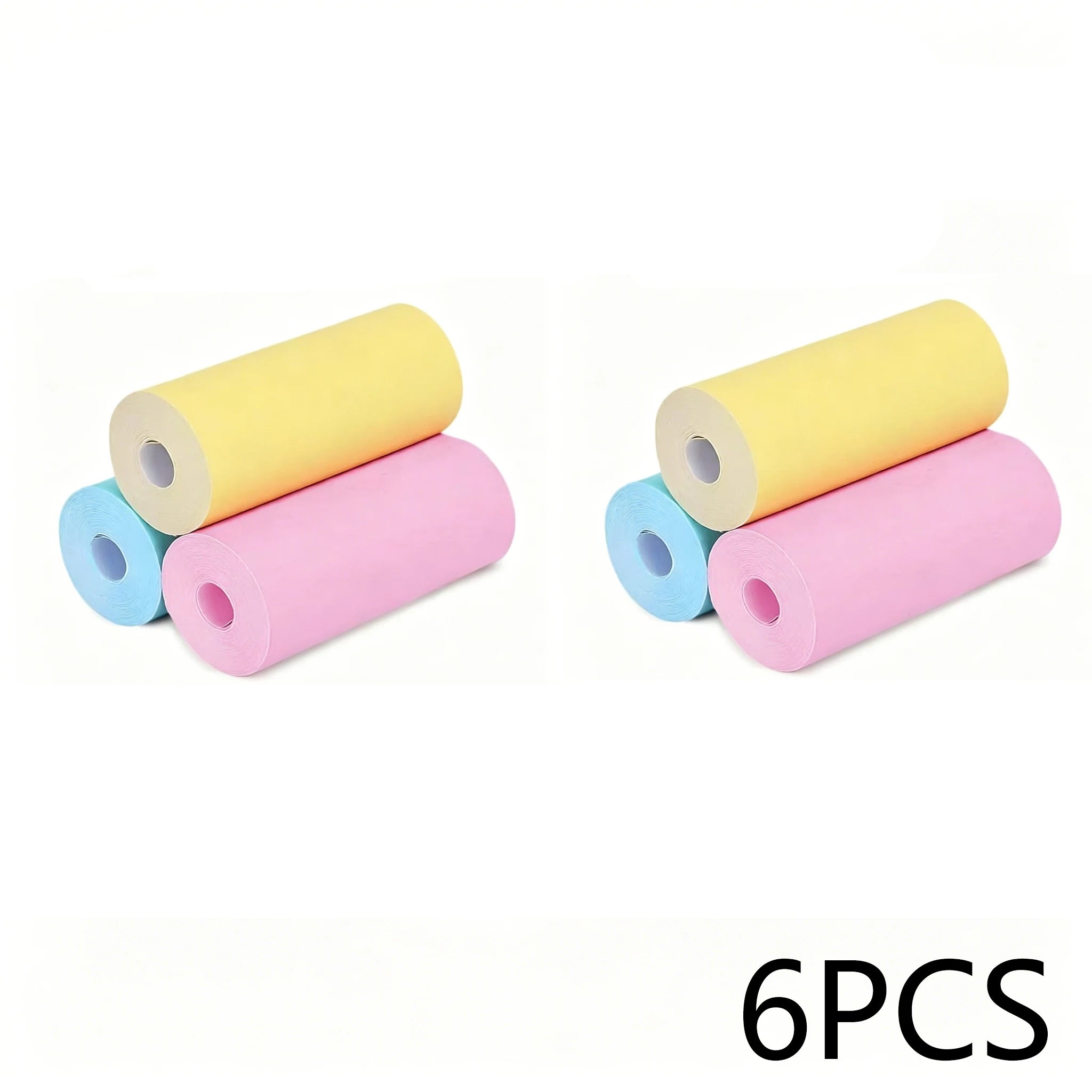 3-20 rollos de papel térmico de 57x25MM, cámara a color para niños, impresión instantánea, accesorios de repuesto para cámara infantil