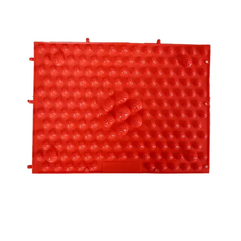 Almohadilla de masaje de pies para reflexología, cojín, almohada, estera de púas para Yoga, placa antiestrés para circulación sanguínea, estera, masajeador, placa de presión para los dedos del pie