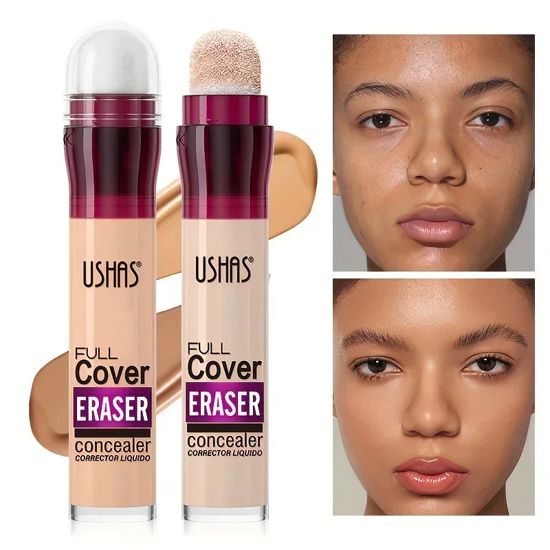 Corrector de cabeza de esponja para ojeras, lágrimas, pecas, acné, ojeras, pigmentación y manchas, crea un Natural, nuevo