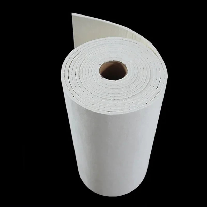 Papel de fibra cerámica, junta de sellado de alta temperatura, papel de fibra de silicato de aluminio resistente a altas temperaturas, varios tamaños