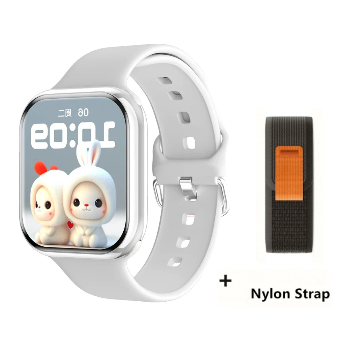 Smartwatch Series X con Llamadas Bluetooth, NFC, Monitoreo de Sueño y Presión Arterial, Carga Inalámbrica, Compatible con Android y iPhone