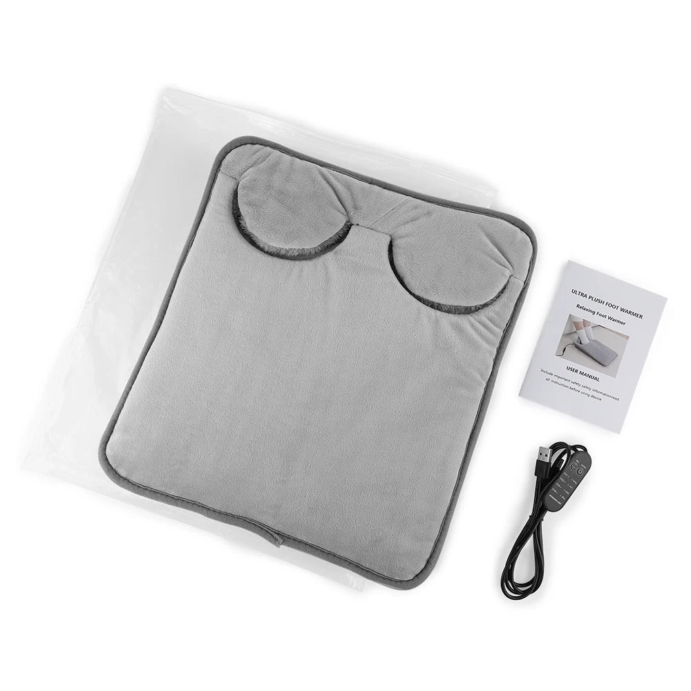 Cojín Térmico para Pies con Masaje y Control de Temperatura

🔥 Calor, confort y relajación para tus pies en cualquier momento del día.