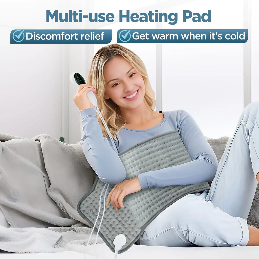 Almohadilla Térmica Eléctrica Multifunción para Relajación y Confort

🔥 Calor reconfortante para acompañarte en tus momentos de descanso.