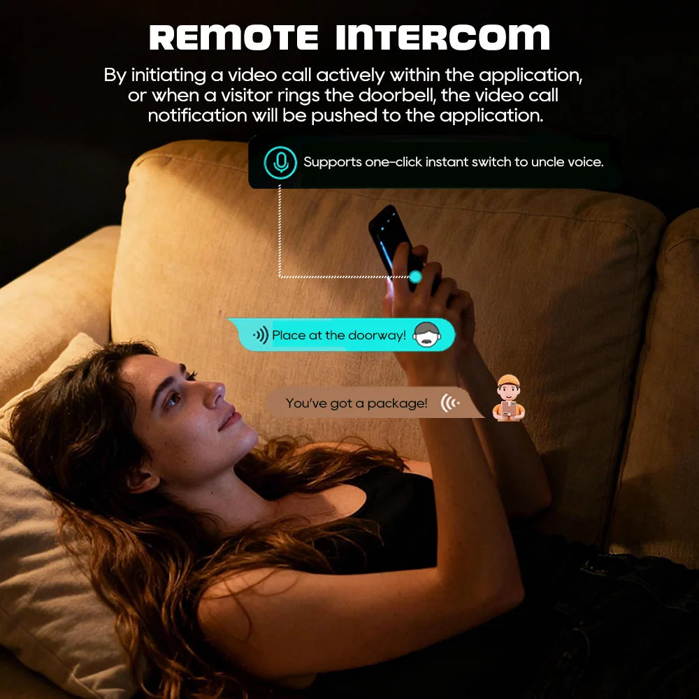 Cerradura Digital Wishome APP con Reconocimiento Facial 3D, Videollamada, Intercomunicador de Voz, Cerradura Digital con Apertura Automática