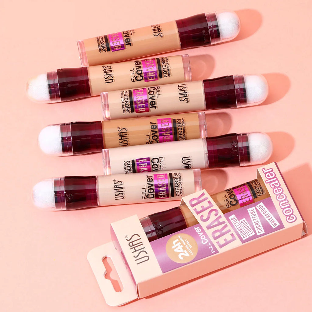 Corrector de cabeza de esponja para ojeras, lágrimas, pecas, acné, ojeras, pigmentación y manchas, crea un Natural, nuevo