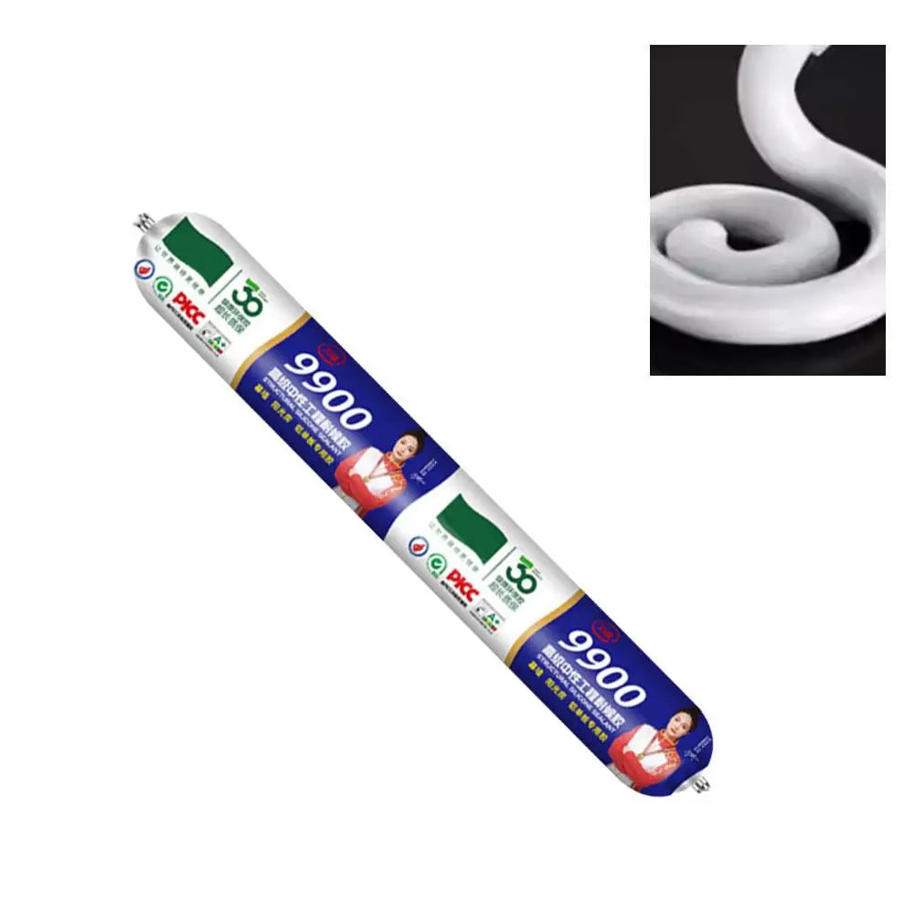 Sellador 9900, adhesivo de ingeniería resistente a la intemperie para proyectos de pared de cortina pequeña, herramienta adhesiva de secado rápido para el sol, nuevo