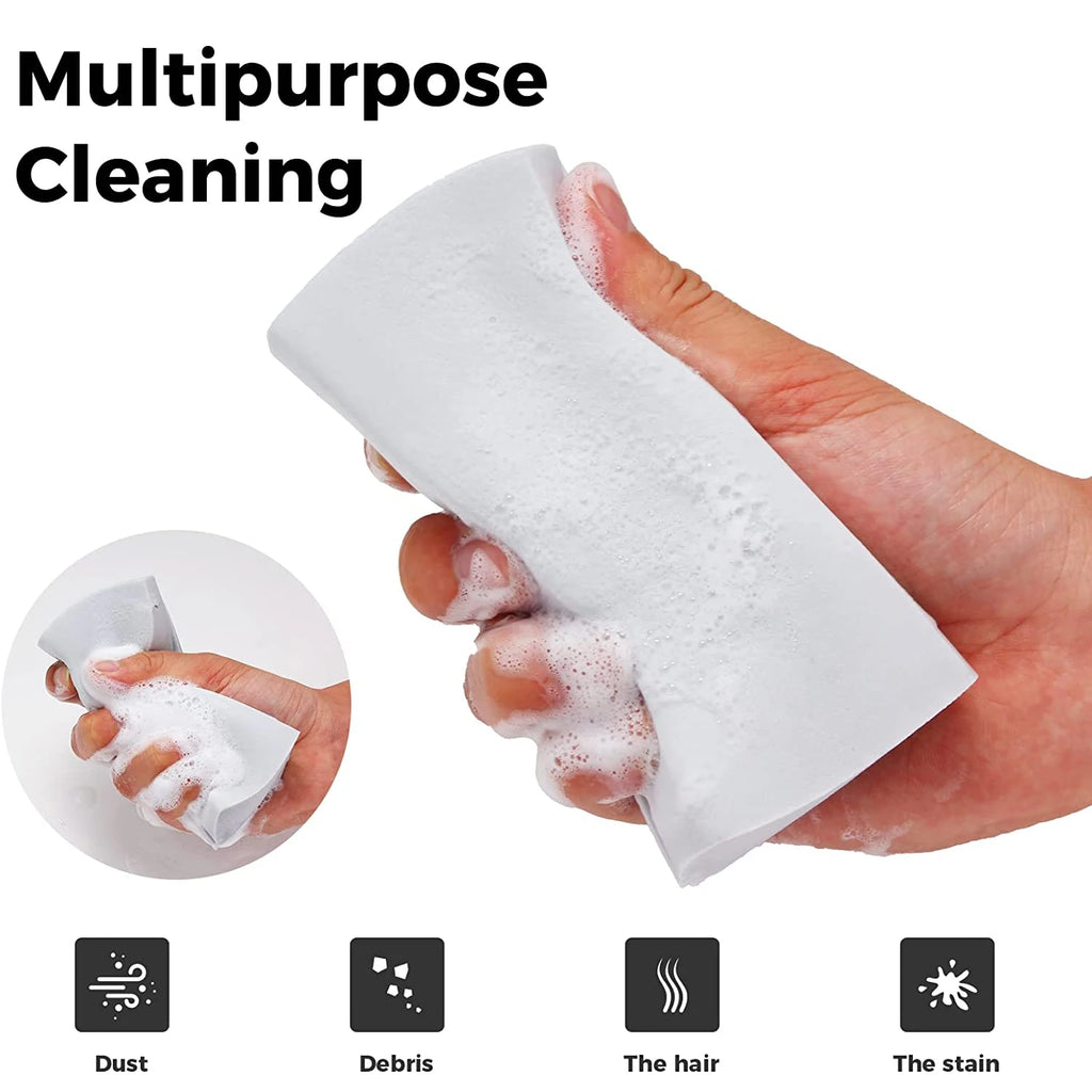 Esponja de limpieza PVA absorbente fuerte, cepillo de esponja multifuncional, suministros de limpieza de cocina para el hogar, herramienta de limpieza de coche, 2-10 Uds.