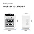 Ventilador de aire acondicionado pequeño con USB, humidificación por pulverización, Mini ventilador de aire acondicionado pequeño, ventilador de refrigeración de escritorio, ventilador móvil para dormitorio