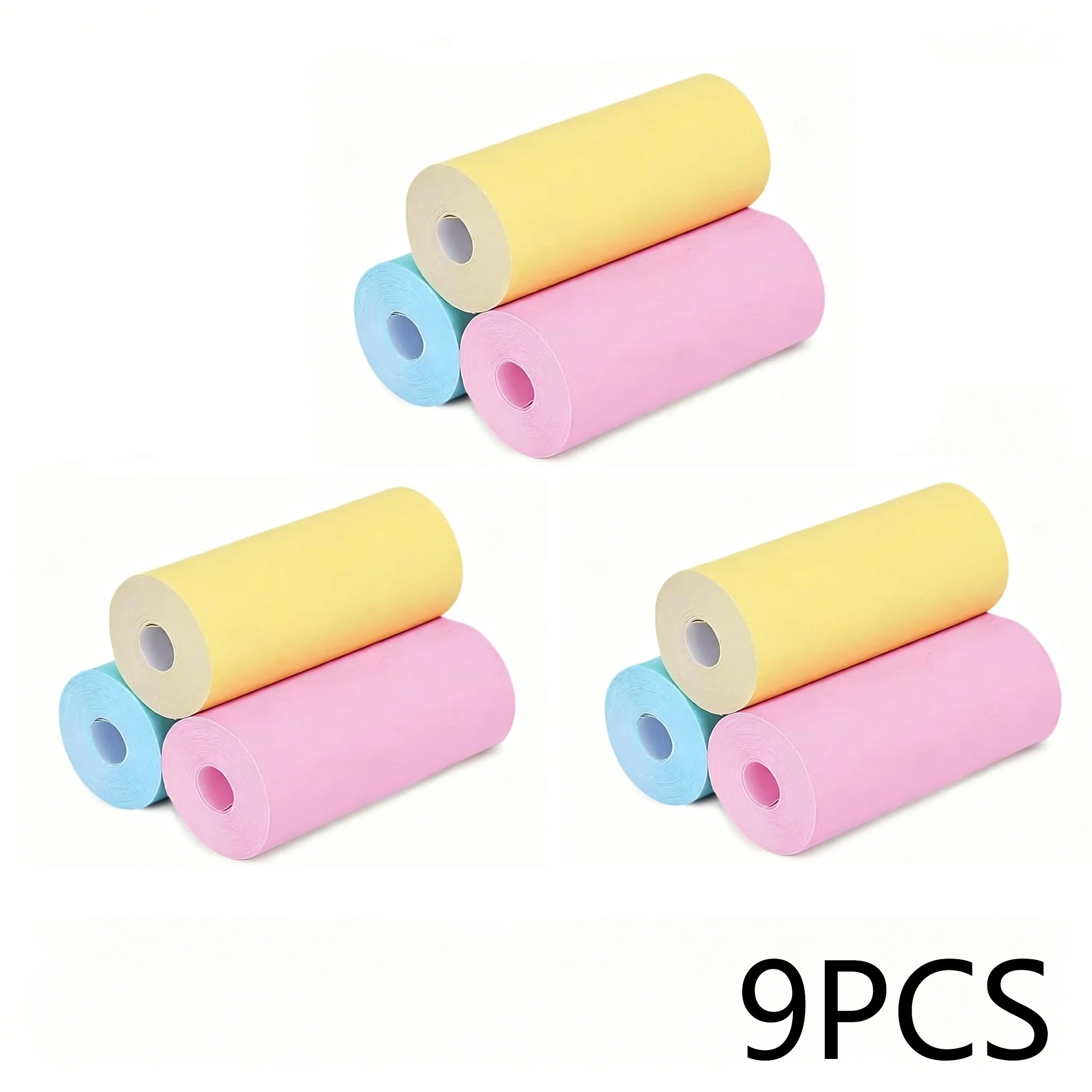 3-20 rollos de papel térmico de 57x25MM, cámara a color para niños, impresión instantánea, accesorios de repuesto para cámara infantil